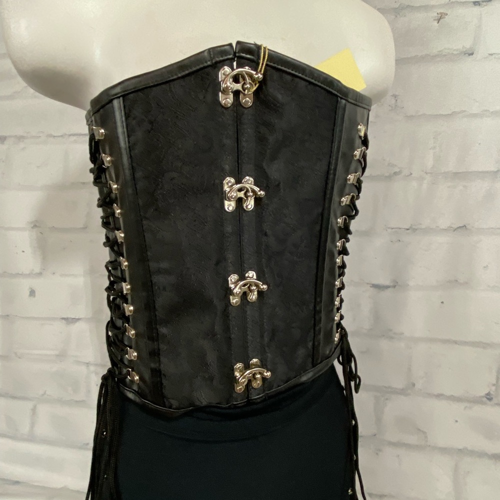 NWT Goth Brocade Corset